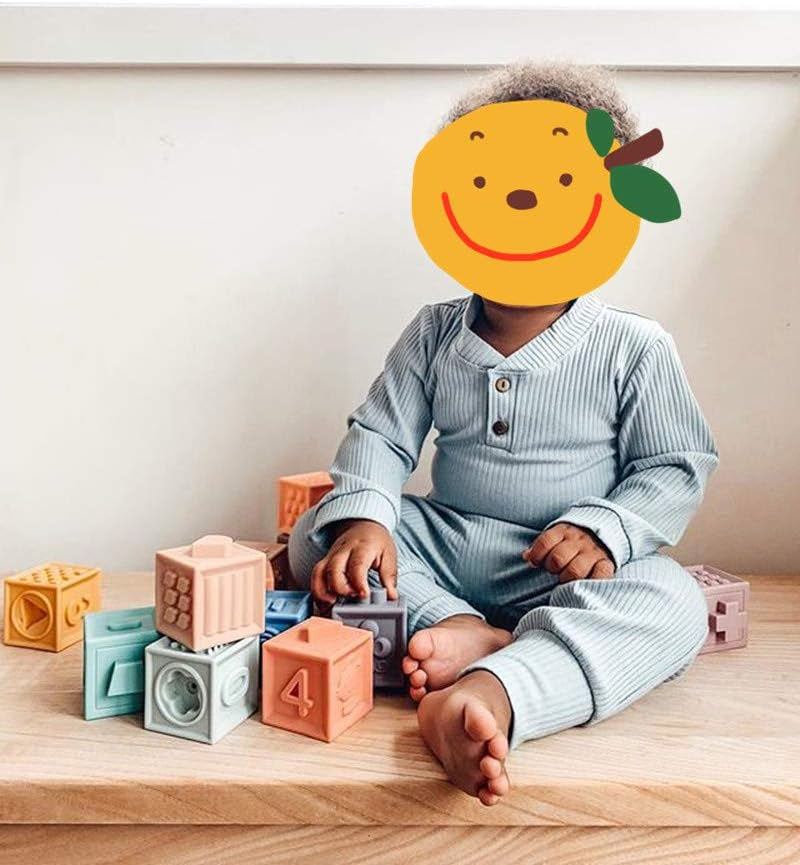 Newborn Baby Girl Boy Fall Clothes 3 6 12 18 24 Months Outfits Long Sleeve Knitted Cotton Romper & Pants Infant Winter Sets